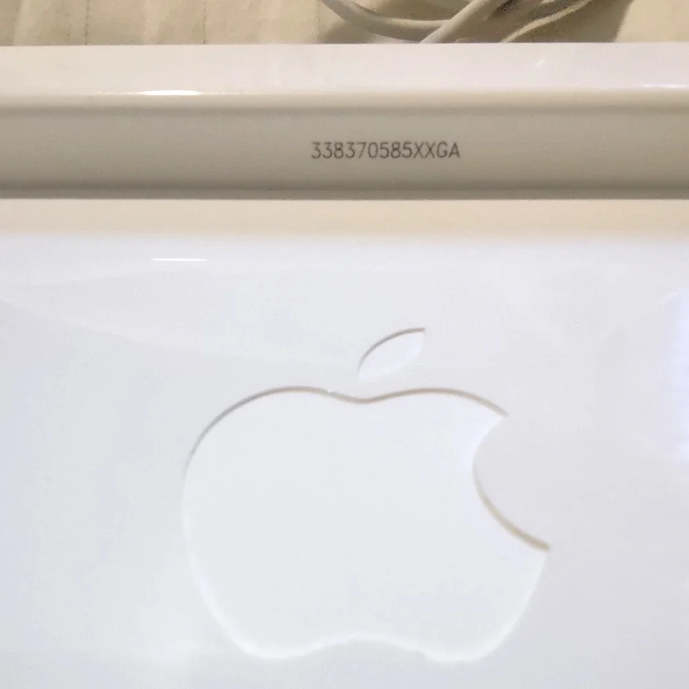 Apple A1243 Wired Keyboard Full Size Aluminum USB Cable‎ Numeric Keypad